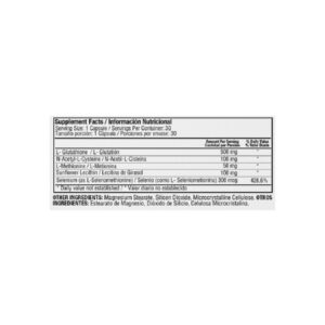 L GLUTATHIONE X 30 SOFTGELS - Image 2