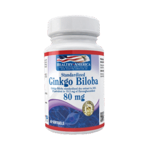 GINKGO BILOBA 80MG x 60 SOFT - HEALTHY**