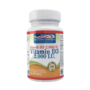 VITAMINA D3 * 2000IU * 100 SOFT HEALTHY