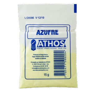 AZUFRE EN SOBRES * 15 GRS.-ATHOS