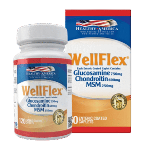 WELLFLEX GLUCOSAMINA x 120 CAPLETS - HEALTHY